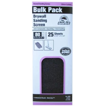 Gator Finishing Ali Industries 4260 4.25 x 11.25 in. 80G Sanding Screen - Pack Of 10 287979